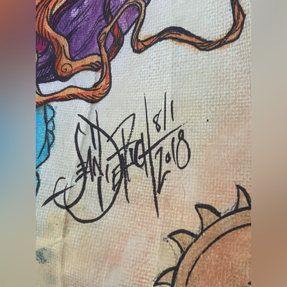 Cockpaw Tapestry by Sean Dietrich. 60” x 90” 5ft by 7.5 ft - Picture 5 of 5